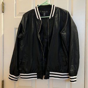Dragon Print Varsity Bomber Jacket